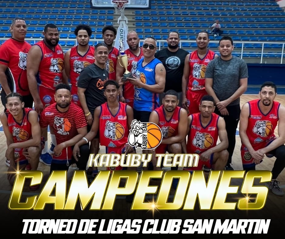 Kabuby Team se corona campeón en el torneo de ligas del 50 aniversario del Club San&nbsp;Martín
